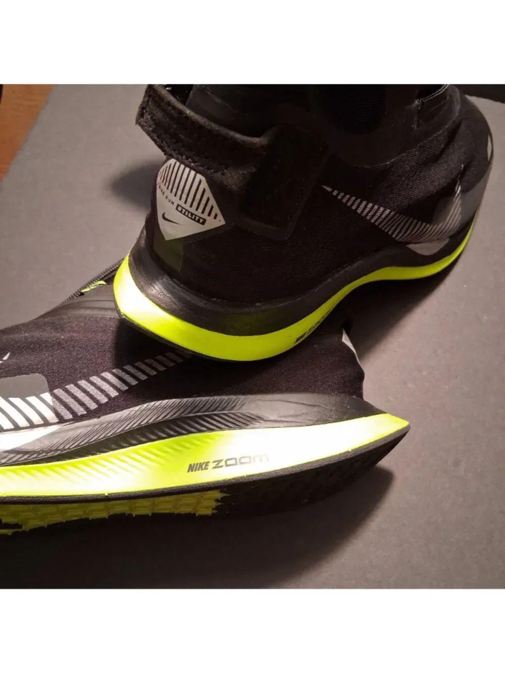Nike Zoom Pegasus Turbo Shield Running Shoes Purple/Black Volt Mens Size 10